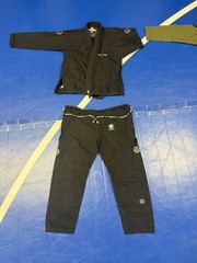 Tatami Jiu-Jitsu Gis, One Green Gi, One Black Gi. Women’s Size F3C Size 3 Curve