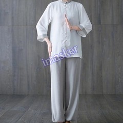 New Women’s Tai Chi Uniform Martial Arts Performance Training Clothes Tang Suits