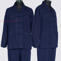 Cotton Meditation Buddhist Monk Clothes Summer Kung Fu Tai Chi Shaolin Uniforms