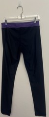 UFC Gym Dethrone Kombatants Men’s Compression Spats Leggings Black Purple SZ L