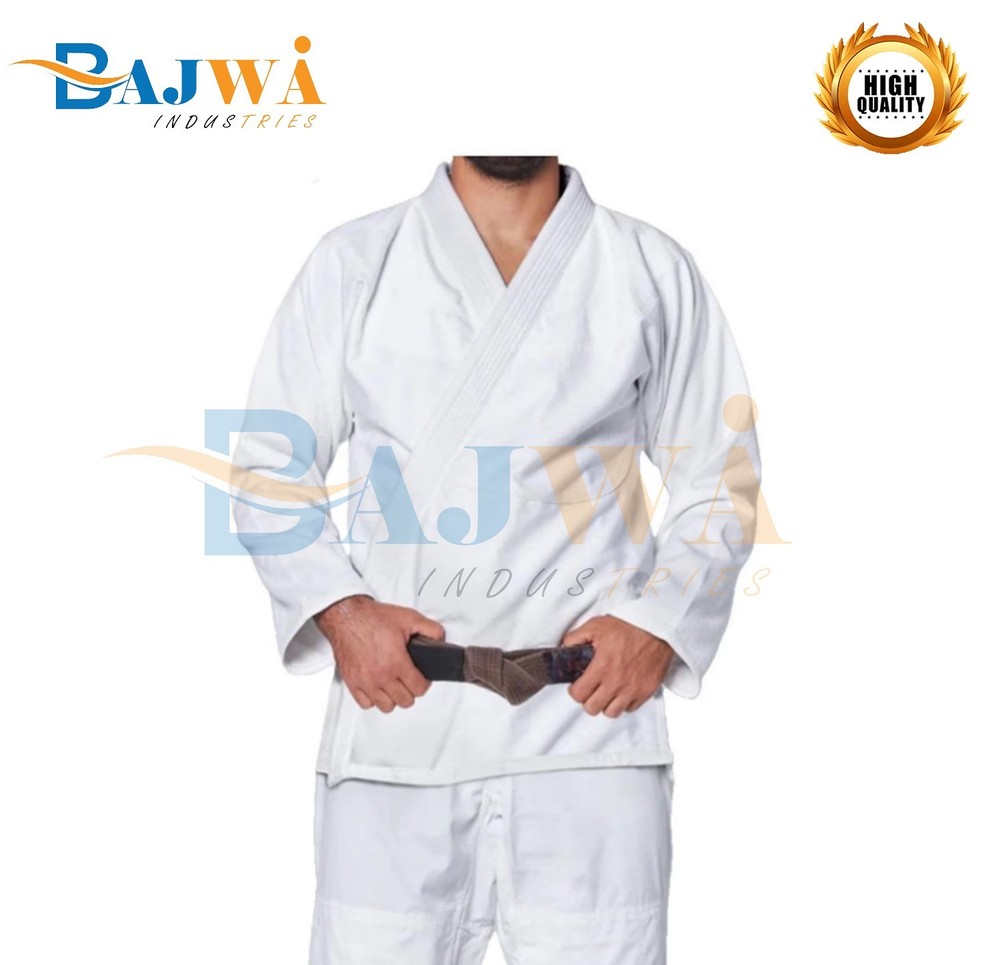 Premium White Karate Gi Uniform – Adult Martial Arts Training Suit