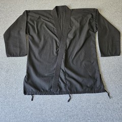 Large Black Gi Jacket Unbranded Unisex Martial Arts