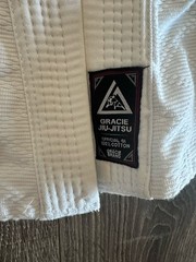 NWT Gracie Brand Jiu-Jitsu Official Gi Top Only Uniform Adult 3/160 JACKET ONLY
