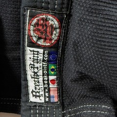 Break Point BJJ Gi Top Black Pearl Weave Jiu Jitsu Kimono Youth K2 Adult XS