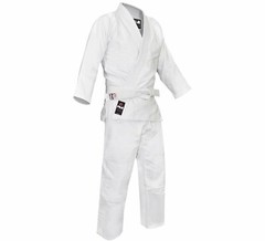 New Fuji Sports Mens Kids Womens Single Weave Judo Gi Kimono – White