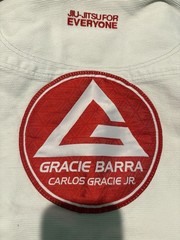 Gracie Barra Gi Adult A2 Jacket A3 Pants Jiu Jitsu Kimono White