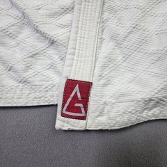 Gracie Barra Jiu Jitsu Kimono Set White Top Pants Equipe GB 5/180 Uniform Logo