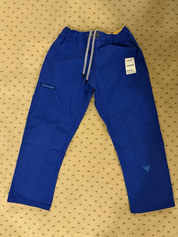 Vanguard Classical Evolution Kimono v2 Sporting Blue Pants Only Jiu Jitsu Gi