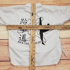 BEST Taekwondo Olympic Sport Martial Arts Uniform Gi 00 130cm Childrens Size 6/7