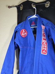 Gracie Barra Atleta BJJGi Jacket Kimono Top A0 Blue Equipe GB Edition Jiu-Jitsu