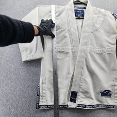 Fuji Suparaito BJJ Gi Jacket Youth C3 White Kimono Jiu-Jitsu Top Only Kids