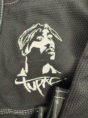 Araku BJJ Gi Tupac Thug Life Custom Rare Black Size A5
