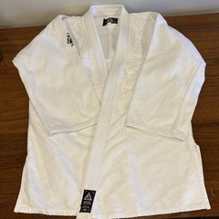Gracie Jiu-Jitsu Official Gi 6/190 White Jacket 100% Cotton