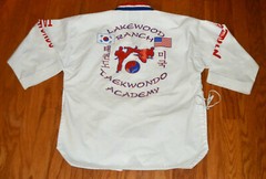 Taekwondo Sang Moo Sa Size-1 150cm Best Martial Arts Supply Uniform With Belts