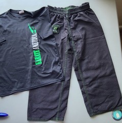 Martial Arts Karate America Gi Set Tshirt & Pants Pants size 1, Tshirt size M