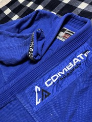 Gameness Air BJJ Gi Blue Size A2 Combate Academy Uniform Top Only No Belt