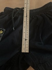 Kingz Kimonos Jiu Jitsu 100% Cotton Youth Pants Black Size M2 See Measurements