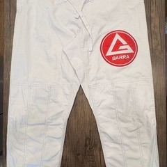 Gracie Barra Equipe GB Jiu Jitsu Gi Ripstop Pants – White