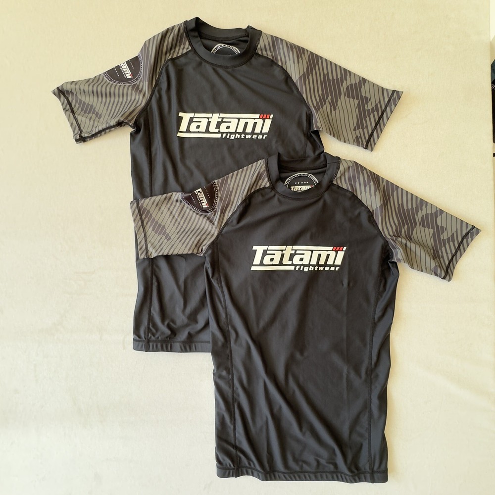 2 Tatami Fightwear Shirts — Premium Grappling Product — SIZE Small