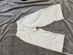 White Unisex Kids 00 Martial Arts Uniform Set