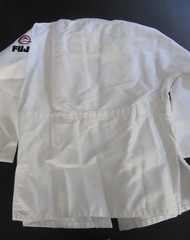 Fuji Core Gi Gear Kimono Martial Arts TOP & BELT ONLY 83977 White Sz 1 NEW