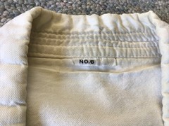 Vtg. Eagle Martial Arts / Karate / Judo Gi Uniform, Adult Size 6 & Orange Belt