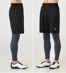MOOTO Flex Shorts (Half-length Black Pants) Sports Team Training Wear Uniform