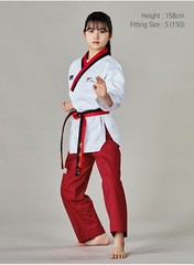 MOOTO Taebek-2 Poomsae Poom Uniform (Female) WT Taekwondo Dobok Gi
