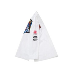 Albino And Preto Fundamental BJJ Gi | Jiu-Jitsu 350/450 GSM Kimono in All Sizes