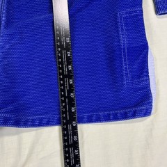 NJJA A3 National Jiu Jitsu BJJ MMA Blue Uniform Top Only No Belt