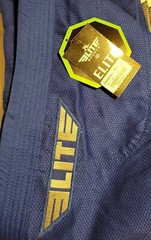 Elite Sports Ultra Light Preshrunk Blue Adult 4 Brazilian JiuJitsu Gi