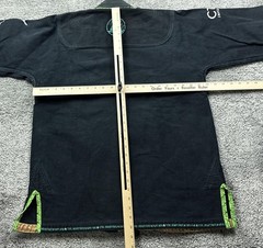 CTRL INDUSTRIES Gi Mens A1 Black Twill Jacket Pants Embroidered Set Jiu Jitsu