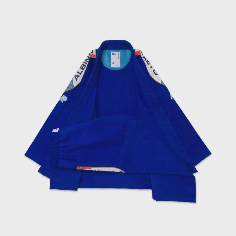 Albino & Preto BRG Comp Gi Royal Blue 450 GSM Jiu Jitsu Kimono