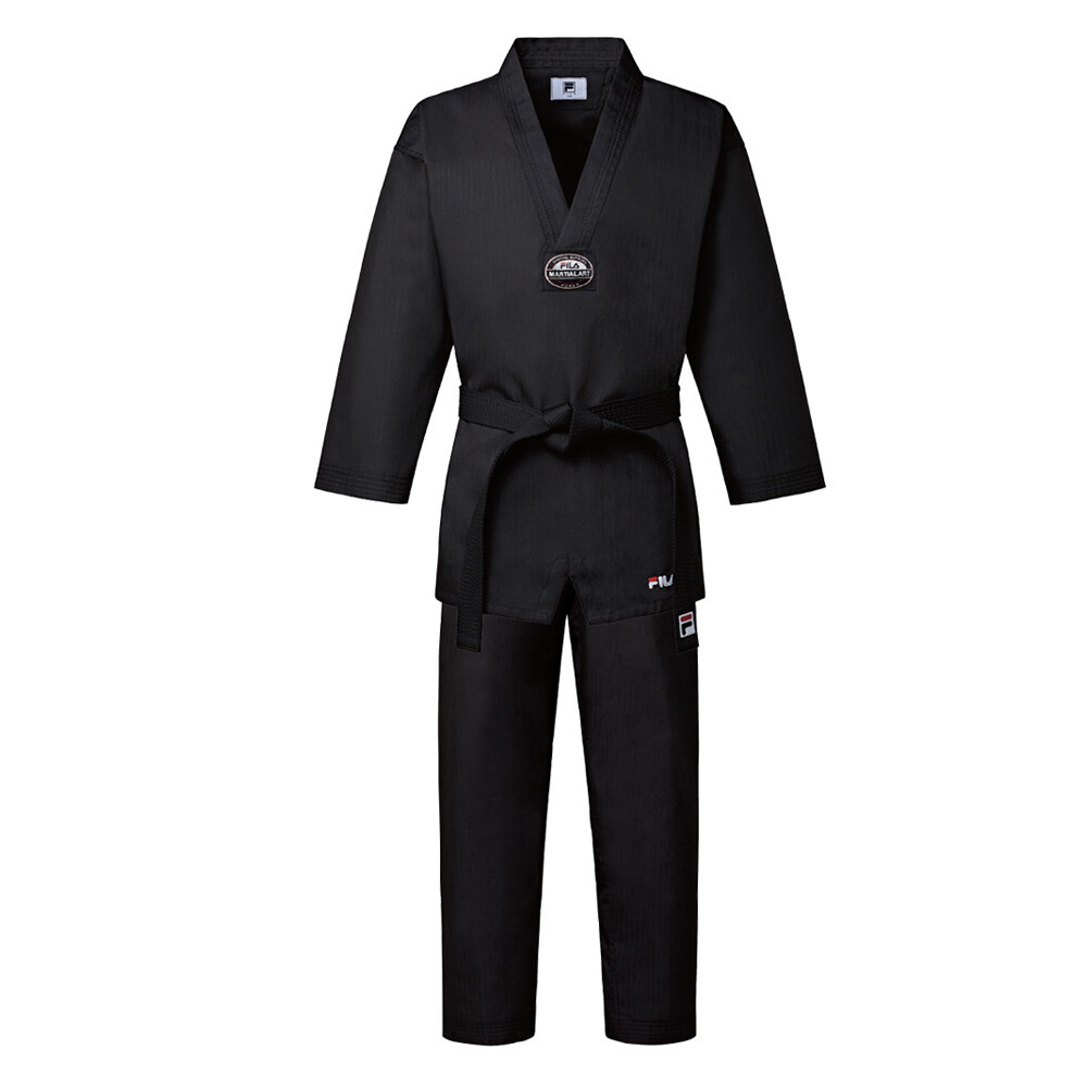 Fila V-neck Color Taekwondo uniform/Black