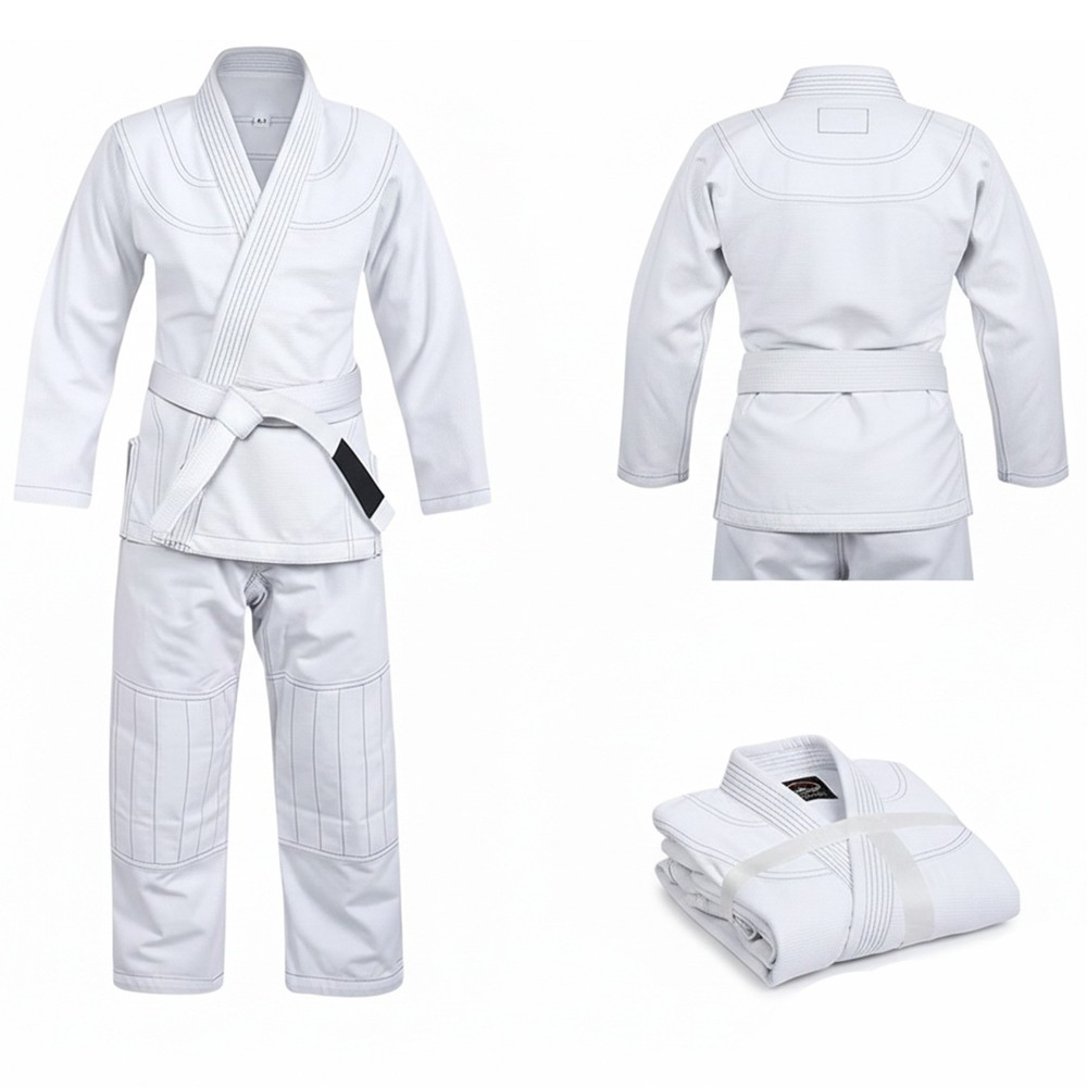 Brazilian Jiu Jitsu BJJ Gi Uniform Adult Training Kimono with Pants Lightweight