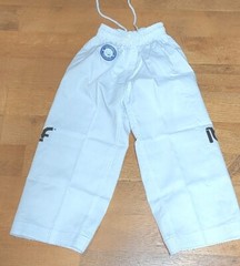 MIghtyFist Taekwon-Do Beginner Uniforms ITF Approved Size 110 W/ Belt USA NEW