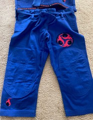 Jiu-Jitsu Freestyle Customs Kimono Blue Jiu Jitsu Gis Size M1