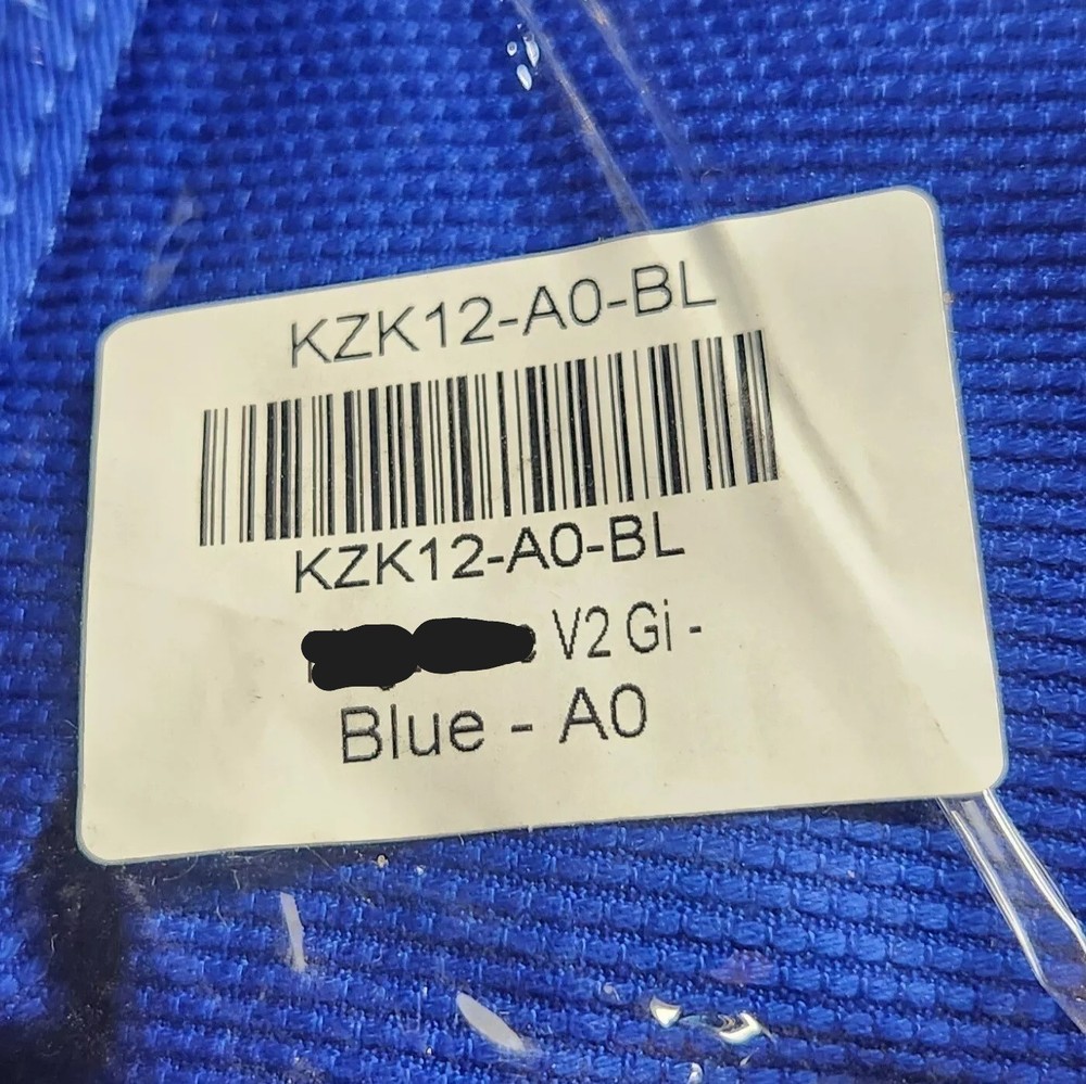 Jiu Jitsu Gi Blue A00 A0 A1 A1L A2L Adult Karate Uniform KZK12