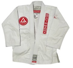 Gracie Barra White Kimono Youth Y4 Jiu Jitsu Equipe Gi