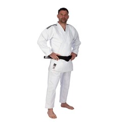 IJF Champion 3 Regular Cut with Stripes Judo Gi by Adidas (White or Blue)