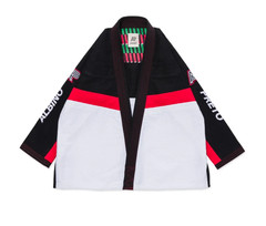 Albino & Preto Accelerate Pearl Weave with Canvas Trims Reserve BJJ in all sizes