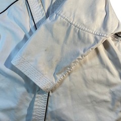 Tiger Rock Kids White Karate Jacket Taekwondo Martial Arts Uniform Gi Size 2/150