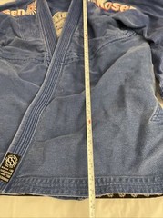 BJJ Gi Kosen Blue Jacket San Diego Brazilian Jiu-Jitsu Performance Wear see pic