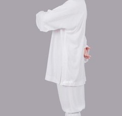 Summer Men Wudang Taoist Robes Wushu Kung Fu Tai Chi Morning Exercise Uniforms