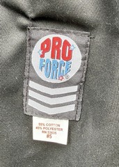 New 8oz MiddleWeight Proforce Gladiator Karate Black Martial Arts Pants TKD