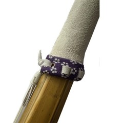 Kozakura-Patterned Leather Tsuka – shinai parts tusba bokken bokuto accessaories