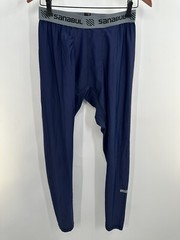 Lot Of 3 Mens Jiu Jitsu Base Layer Compression Pants Size XL Sanabul T57