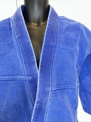 GI Vulkan Size M3 Jiu jitsu Kids Unisex Blue Cotton