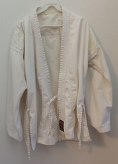 Proforce Gladiator complete child’s Martial Arts Gi, white, reinforced stitching