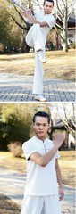 Martial Art Uniform Tai Chi Clothes Kung Fu Dress Wushu Clothing Unisex Women
